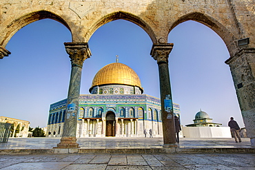 Dome of the Rock, Temple Mount, Old City, UNESCO World Heritage Site, Jerusalem, Israel, Middle East