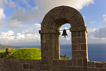 Brimstone Hill Fortress, 18th century compound, largest and best preserved fortress in the Caribbean, Brimstone Hill Fortress National Park, UNESCO World Heritage Site, St. Kitts, Leeward Islands, West Indies, Caribbean, Central America