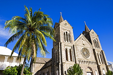 Immaculate Conception Cathedral, Basseterre, St. Kitts, Leeward Islands, West Indies, Caribbean, Central America