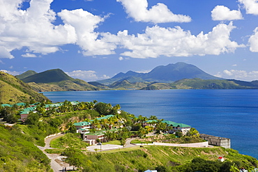 Frigate Bay, southeast of Basseterre, St. Kitts, Leeward Islands, West Indies, Caribbean, Central America