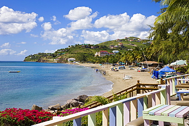 Frigate Bay Beach, St. Kitts, Leeward Islands, West Indies, Caribbean, Central America