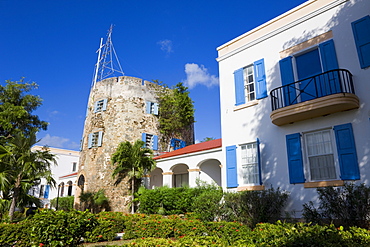 Bluebeards Castle, Charlotte Amalie, St. Thomas, U.S. Virgin Islands, West Indies, Caribbean, Central America