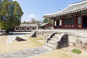 King Wang Kon's Mausoleum, Kaesong City, Democratic People's Republic of Korea (DPRK), North Korea, Asia