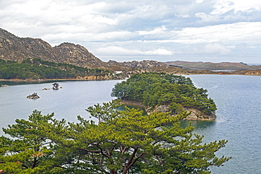 Lake in the Kumgang mountains, Democratic People's Republic of Korea (DPRK), North Korea, Asia