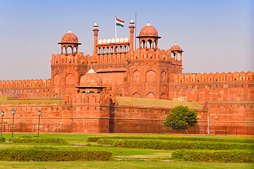 Red Fort, UNESCO World Heritage Site, Delhi, India, Asia 