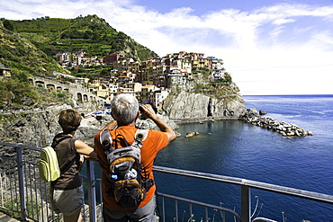 Manarola, Cinque Terre, UNESCO World Heritage Site, Liguria, Italy, Europe