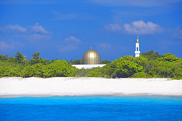 Mosque in the Maldives, Indian Ocean, Asia