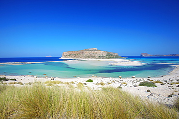 Balos Bay and Gramvousa, Chania, Crete, Greek Islands, Greece, Europe