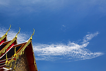 Wat Pho (Wat Phra Chetuphon) (Temple of the Reclining Buddha), Bangkok, Thailand, Southeast Asia, Asia 