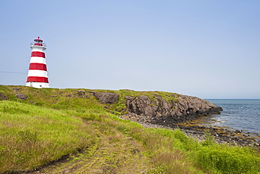 Brier Island Lighthouse, Nova Scotia, Canada, North America