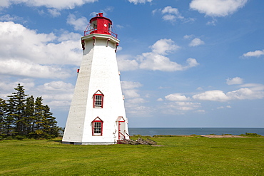 Panmure Head Lighthouse, Panmure Island, Prince Edward Island, Canada, North America