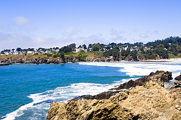 California's picturesque Mendocino coast, California, United States of America, North America