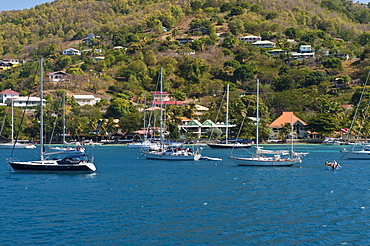 Port Elizabeth harbour, Bequia, St. Vincent and The Grenadines, Windward Islands, West Indies, Caribbean, Central America