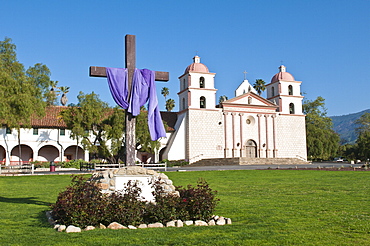 Santa Barbara Mission, Santa Barbara, California, United States of America, North America