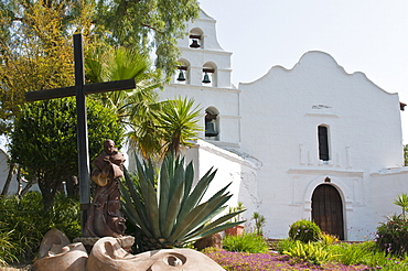 Mission Basilica San Diego de Alcala, San Diego, California, United States of America, North America