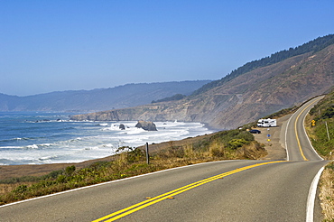 The Northern California coastline, California, United States of America, North America