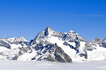 Monte Rosa Massif from Gronergrat, Switzerland, Europe