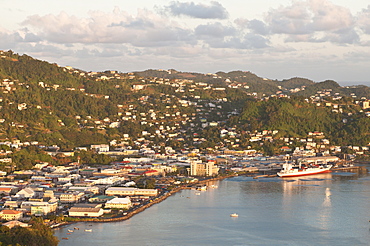 Kingstown Harbour, St. Vincent, St. Vincent and The Grenadines, Windward Islands, West Indies, Caribbean, Central America