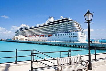 Cruise terminal in the Royal Naval Dockyard, Bermuda, Central America