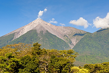 Fuego Volcano, Antigua, Guatemala, Central America