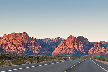 Red Rock Canyon outside Las Vegas, Nevada, United States of America, North America