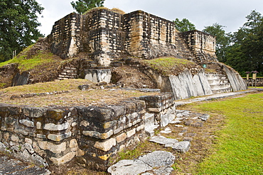 The ruins of Iximche near Tecpan, Guatemala, Central America