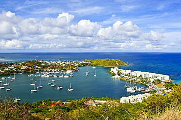 Oyster Pond, St. Martin (St. Maarten), Netherlands Antilles, West Indies, Caribbean, Central America