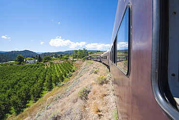 Kettle Valley Steam Railway, Summerland, British Columbia, Canada, North America 