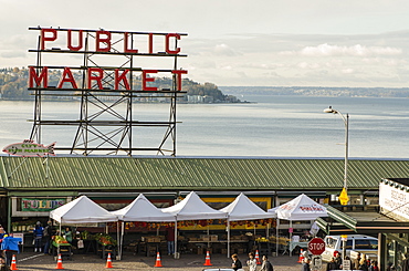 Pikes Place Market, Seattle, Washington State, United States of America, North America 