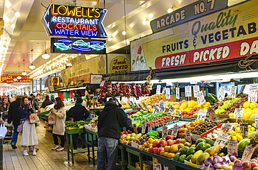 Pikes Place Market, Seattle, Washington State, United States of America, North America 