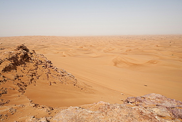 Desert outside Dubai, United Arab Emirates, Middle East