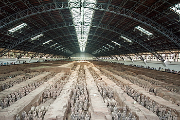 Terracotta Warriors Museum, Xian, Shaanxi, China, Asia