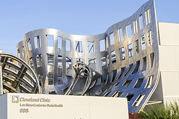 Cleveland Clinic Lou Ruvo Center for Brain Health building designed by Frank Gehry, Las Vegas, Nevada, United States of America, North America