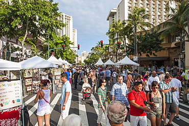 Annual Spam Jam Festival, Waikiki, Honolulu, Oahu, Hawaii, United States of America, Pacific