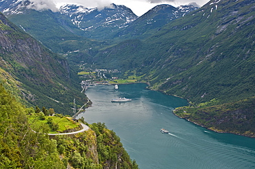 Geiranger Fjord, UNESCO World Heritage Site, Norway, Scandinavia, Europe