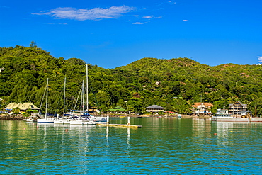 La Passe town, La Digue, Republic of Seychelles, Indian Ocean, Africa