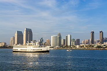 Lord Hornblower ferry, San Diego Harbor, San Diego, California, United States of America, North America