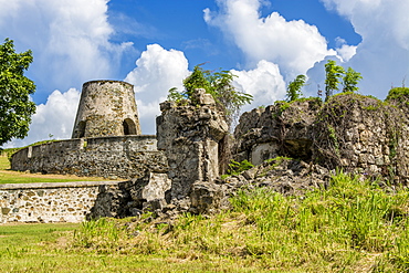 Ruins of Rust Op Twist Sugar Mill Plantation, St. Croix, US Virgin Islands, Caribbean