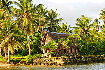 Men's house, Yap, Micronesia, Pacific