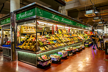 Mercado de la Cebada in the La Latina district, Madrid, Spain, Europe