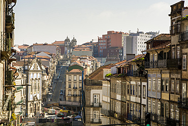 Street scenes around old town, Porto, Portugal.