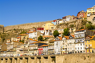 The Walls of Dom Fernando or Fernandine Walls, Porto, Portugal.