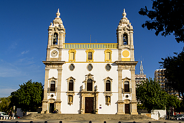 Church of the third order of our lady of mount carmel, Igreja da Ordem Terceira de Nossa Senhora do Monte do Carmo, faro, algrave, portugal, Europe.