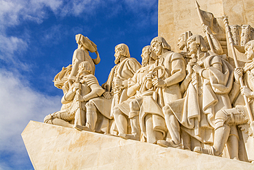 The Monument of the Discoveries along the Tagus River, Lisbon, Portugal.