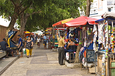 Street vendors, Manaus, Amazonas, Brazil, South America