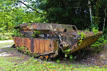 WWI landing craft wreckage, Peleliu, Republic of Palau, Pacific