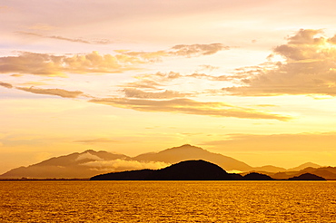 Sunrise over Langkawi Island, Malaysia, Southeast Asia, Asia