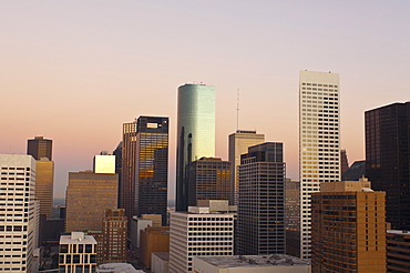 Skyline, Houston, Texas, United States of America, North America