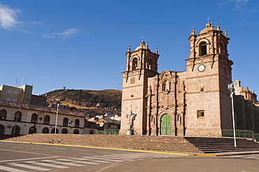 Cathedral Basilica San Carlos Borromeo, Puno, Peru, South America