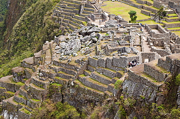 Inca ruins, Machu Picchu, UNESCO World Heritage Site, Peru, South America